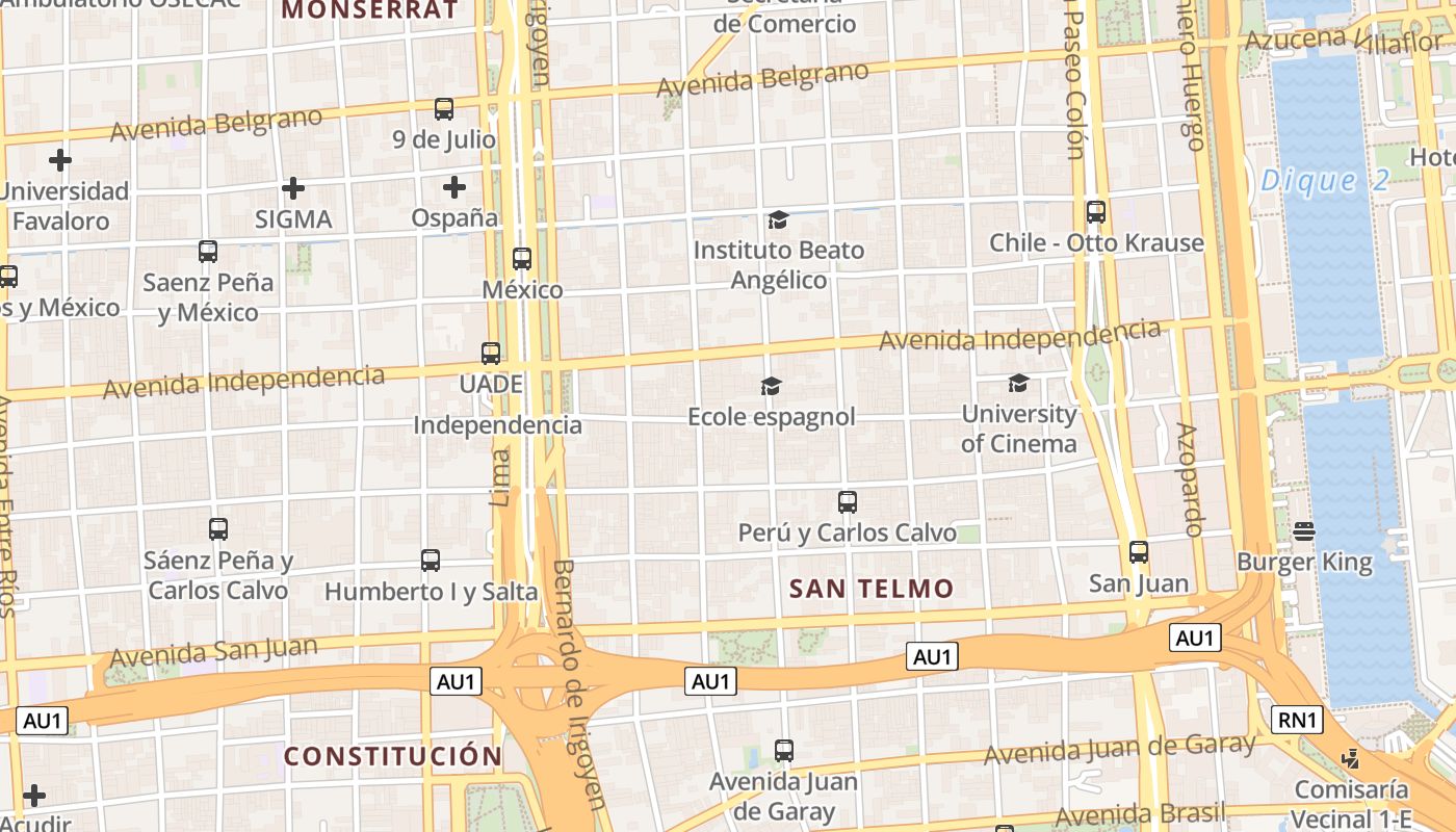 map